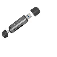 NATEC NCZ-2262 lector de tarjeta USB 3.1 Interno Negro, Gris Oscuro