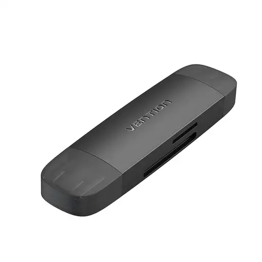 Vention Lector de Tarjetas Externo CLKB0/ USB 3.0 y USB Tipo-C