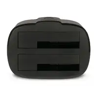 Hamlet HXDD2535CLN base de conexión para disco duro Negro