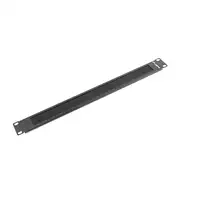 Lanberg AK-1101-B accesorio de bastidor Panel pasacables con cepillo
