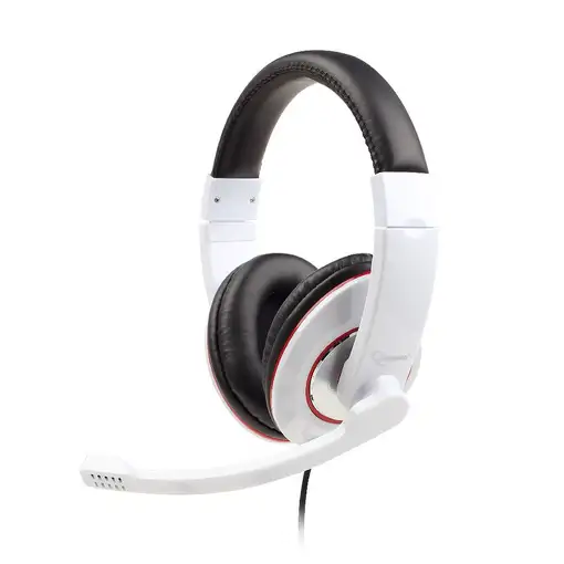 Gembird MHS-001-GW auricular y casco Auriculares Alámbrico Diadema Llamadas/Música