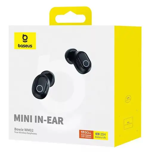 Baseus Bowie WM02 Auriculares True Wireless Stereo (TWS) Dentro de oído Llamadas/M