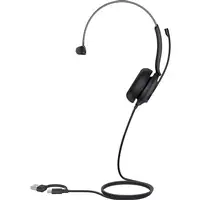 Yealink UH35 Mono Teams USB-C/A Auriculares Alámbrico Diadema Llamadas/Música USB