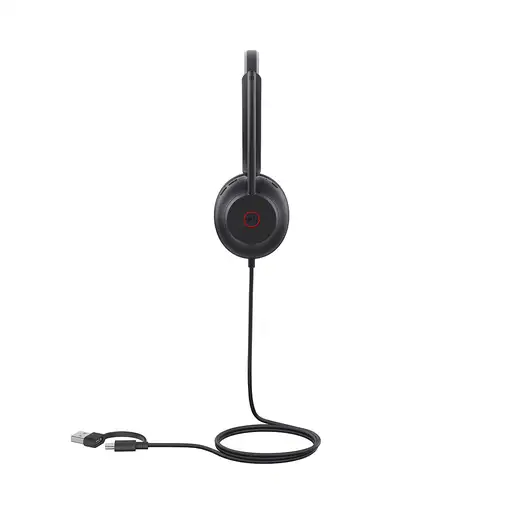 Yealink UH35 Mono Teams USB-C/A Auriculares Alámbrico Diadema Llamadas/Música USB