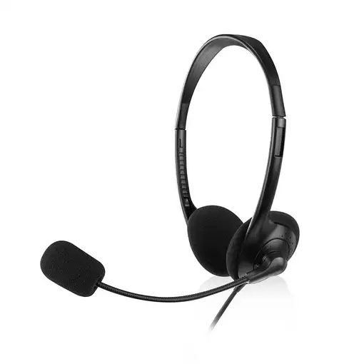 Ewent EW3567 auricular y casco Auriculares Alámbrico Diadema Llamadas/Música Negro