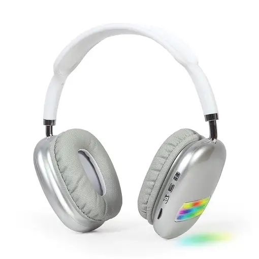Gembird BHP-LED-02-W auricular y casco Auriculares Inalámbrico Diadema Llamadas/Mú
