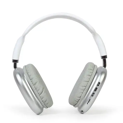 Gembird BHP-LED-02-W auricular y casco Auriculares Inalámbrico Diadema Llamadas/Mú