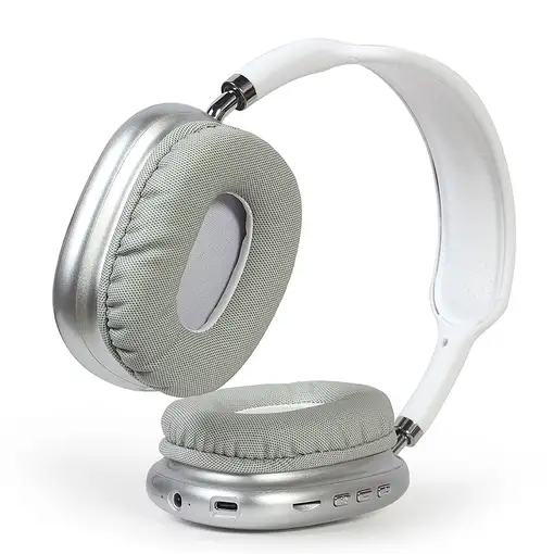 Gembird BHP-LED-02-W auricular y casco Auriculares Inalámbrico Diadema Llamadas/Mú