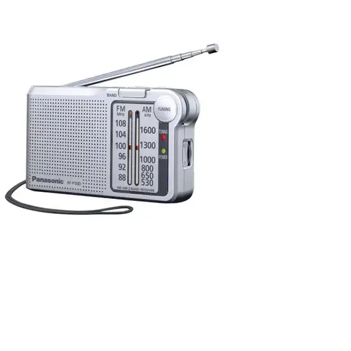 Panasonic RF-P150DEG Portátil Analógica Plata
