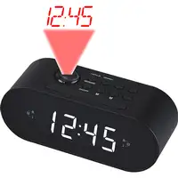 Denver CRP-717 Reloj Digital Negro