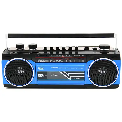 Trevi RR 501 BT Personal Analógica Negro, Azul