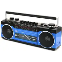 Trevi RR 501 BT Personal Analógica Negro, Azul
