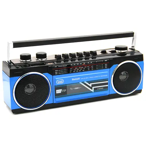Trevi RR 501 BT Personal Analógica Negro, Azul