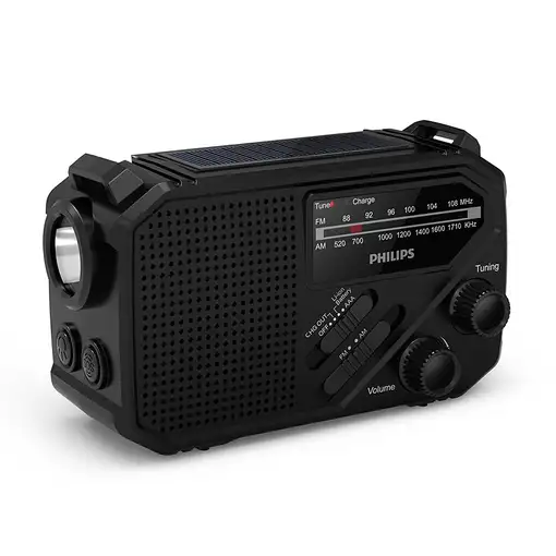 Philips TAR1609/00 radio Portátil Analógico y digital Negro