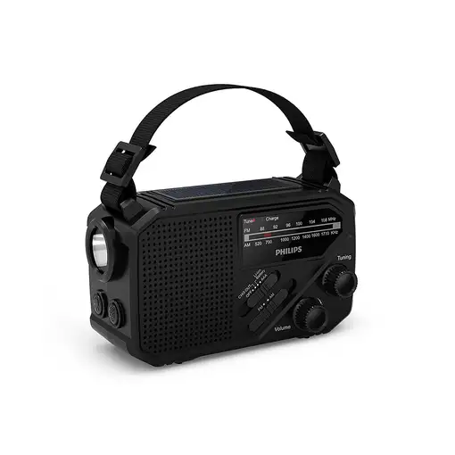 Philips TAR1609/00 radio Portátil Analógico y digital Negro