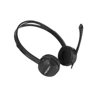 NATEC Canary Go Auriculares Alámbrico Diadema Oficina/Centro de llamadas Negro