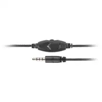 NATEC Canary Go Auriculares Alámbrico Diadema Oficina/Centro de llamadas Negro