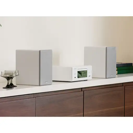 Denon CEOL N12DAB Minicadena de música para uso doméstico 65 W Blanco