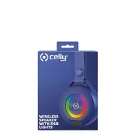 Celly LIGHTBEATBL altavoz portátil o de fiesta Altavoz portátil estéreo Azul 5 W