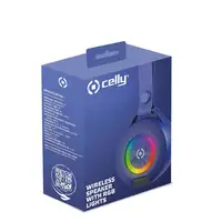 Celly LIGHTBEATBL altavoz portátil o de fiesta Altavoz portátil estéreo Azul 5 W