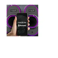 Spirit of Gamer FANATIC 500 DARK Negro Inalámbrico y alámbrico 3 W