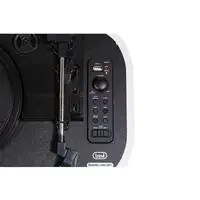 Trevi TT 1020 BT Tocadiscos de tracción directa Azul, Blanco Semiautomático