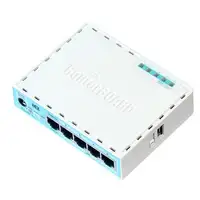 Mikrotik RB750GR3 router Gigabit Ethernet Turquesa, Blanco