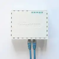 Mikrotik RB750GR3 router Gigabit Ethernet Turquesa, Blanco