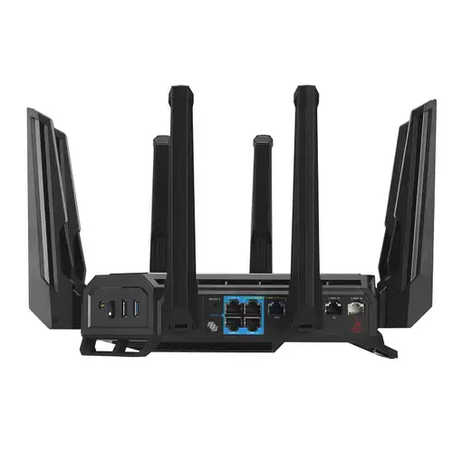 ASUS ROG Rapture GT-BE98 router inalámbrico 10 Gigabit Ethernet Quad-band (2.4 GHz