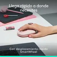 Logitech POP ICON COMBO, combinación de teclado y ratón Bluetooth, escritura cómod