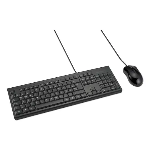 Kensington Kit de teclado y ratón con cable KM100 EQ
