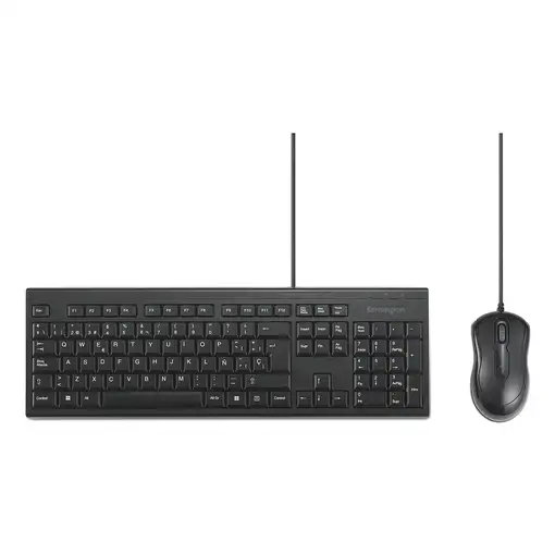 Kensington Kit de teclado y ratón con cable KM100 EQ