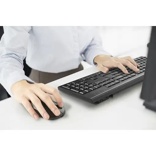 Kensington Kit de teclado y ratón recargable KM270 EQ – Inalámbrico