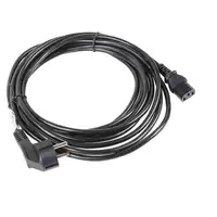 Lanberg CA-C13C-11CC-0100-BK cable de transmisión Negro 10 m C13 acoplador CEE7/7