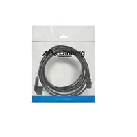 Lanberg CA-C13C-11CC-0100-BK cable de transmisión Negro 10 m C13 acoplador CEE7/7