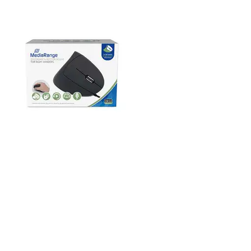 MediaRange MROS230 ratón Oficina mano derecha USB tipo A Óptico 2400 DPI