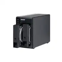 QNAP TR-002 caja para disco duro externo Carcasa de disco duro/SSD Negro 2.5/3.5"