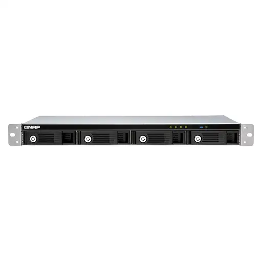 QNAP TR-004U caja para disco duro externo Carcasa de disco duro/SSD Negro, Gris 2.