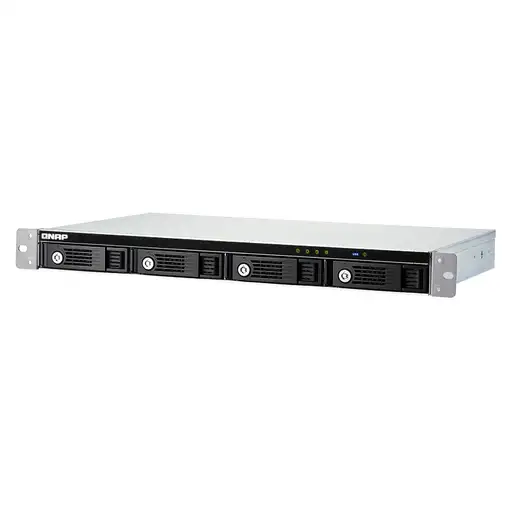 QNAP TR-004U caja para disco duro externo Carcasa de disco duro/SSD Negro, Gris 2.
