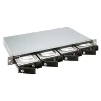 QNAP TR-004U caja para disco duro externo Carcasa de disco duro/SSD Negro, Gris 2.