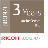 Ricoh Plan de Servicio Bronce a 3 años (Producción de Volumen Bajo)