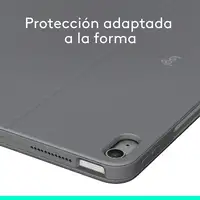 Logitech Combo Touch, Funda con Teclado, iPad Air 13 Pulgadas (M2)(2024) - Teclado