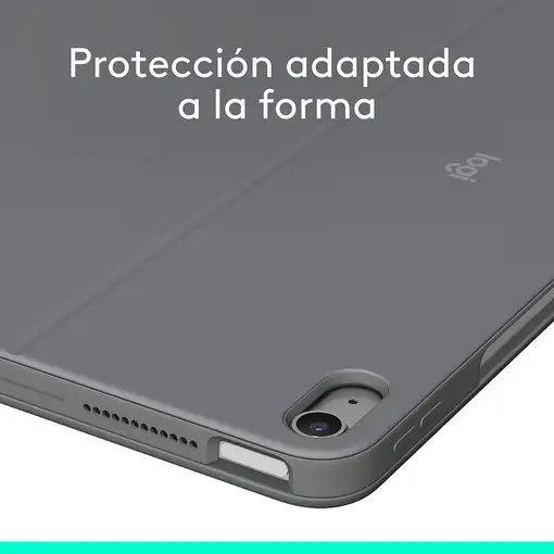 Logitech Combo Touch, Funda con Teclado, iPad Air 13 Pulgadas (M2)(2024) - Teclado
