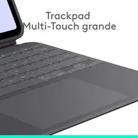 Logitech Combo Touch, funda con teclado, iPad Pro 13 pulgadas (M4)(2024) - Teclado
