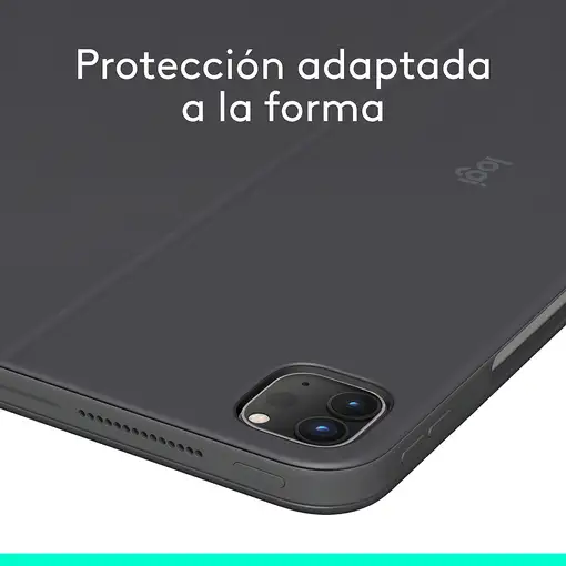 Logitech Combo Touch, funda con teclado, iPad Pro 13 pulgadas (M4)(2024) - Teclado