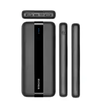 Rivacase VA2041 Polímero de litio 10000 mAh Negro