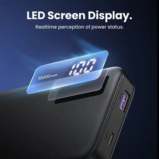 Ugreen 25742 batería externa Ión de litio 10000 mAh Negro