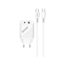 Savio LA-05 cargador de dispositivo móvil Smartphone Blanco Corriente alterna Carg