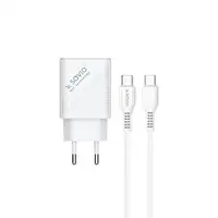 Savio LA-05 cargador de dispositivo móvil Smartphone Blanco Corriente alterna Carg