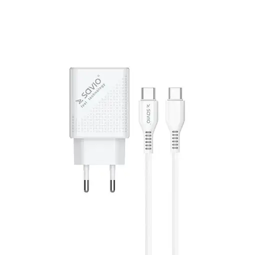 Savio LA-05 cargador de dispositivo móvil Smartphone Blanco Corriente alterna Carg